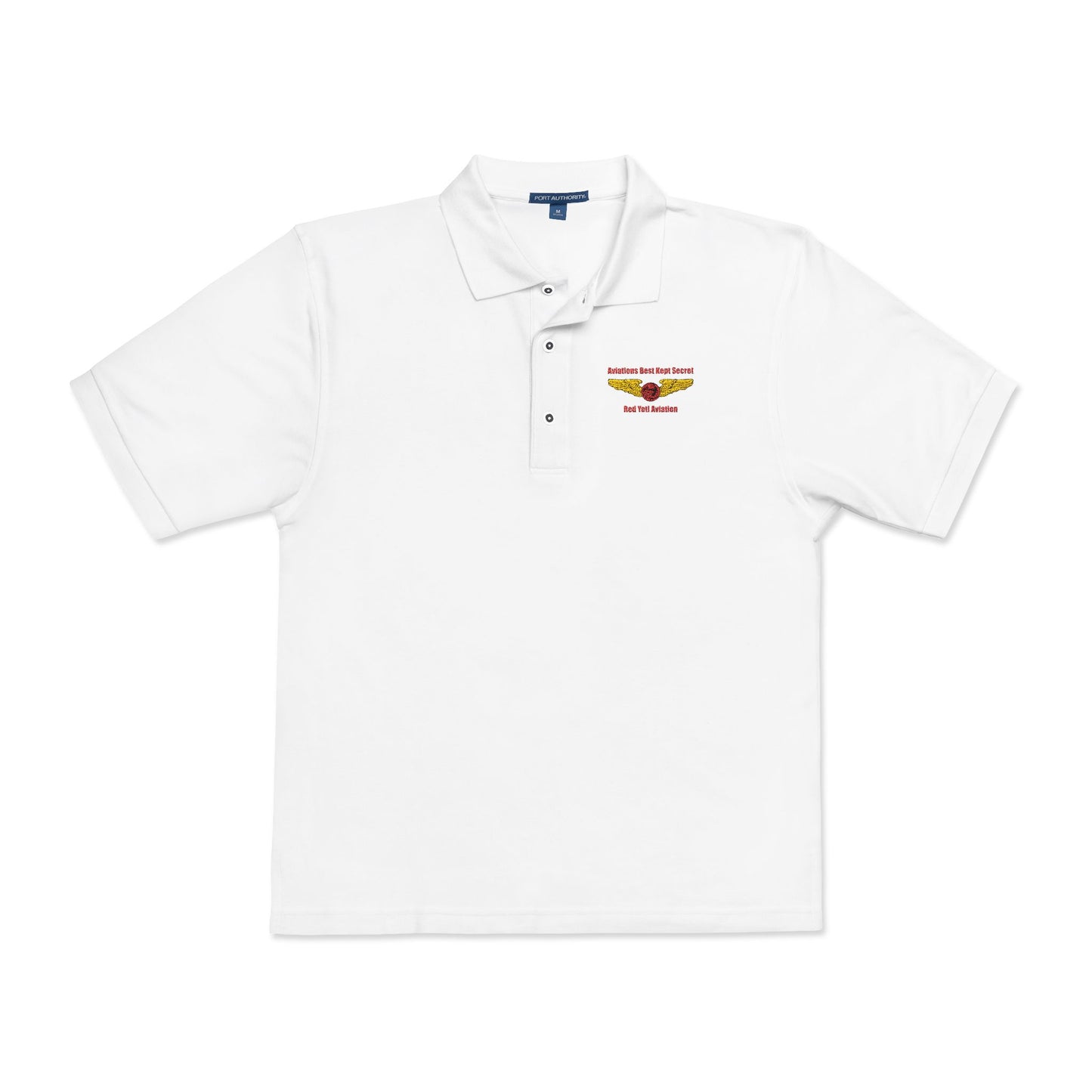 Embroidered Vintage Racing Crest Polo
