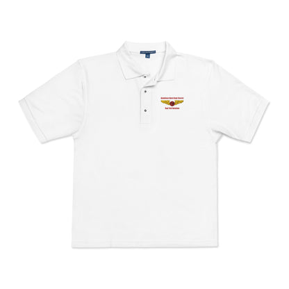 Embroidered Vintage Racing Crest Polo