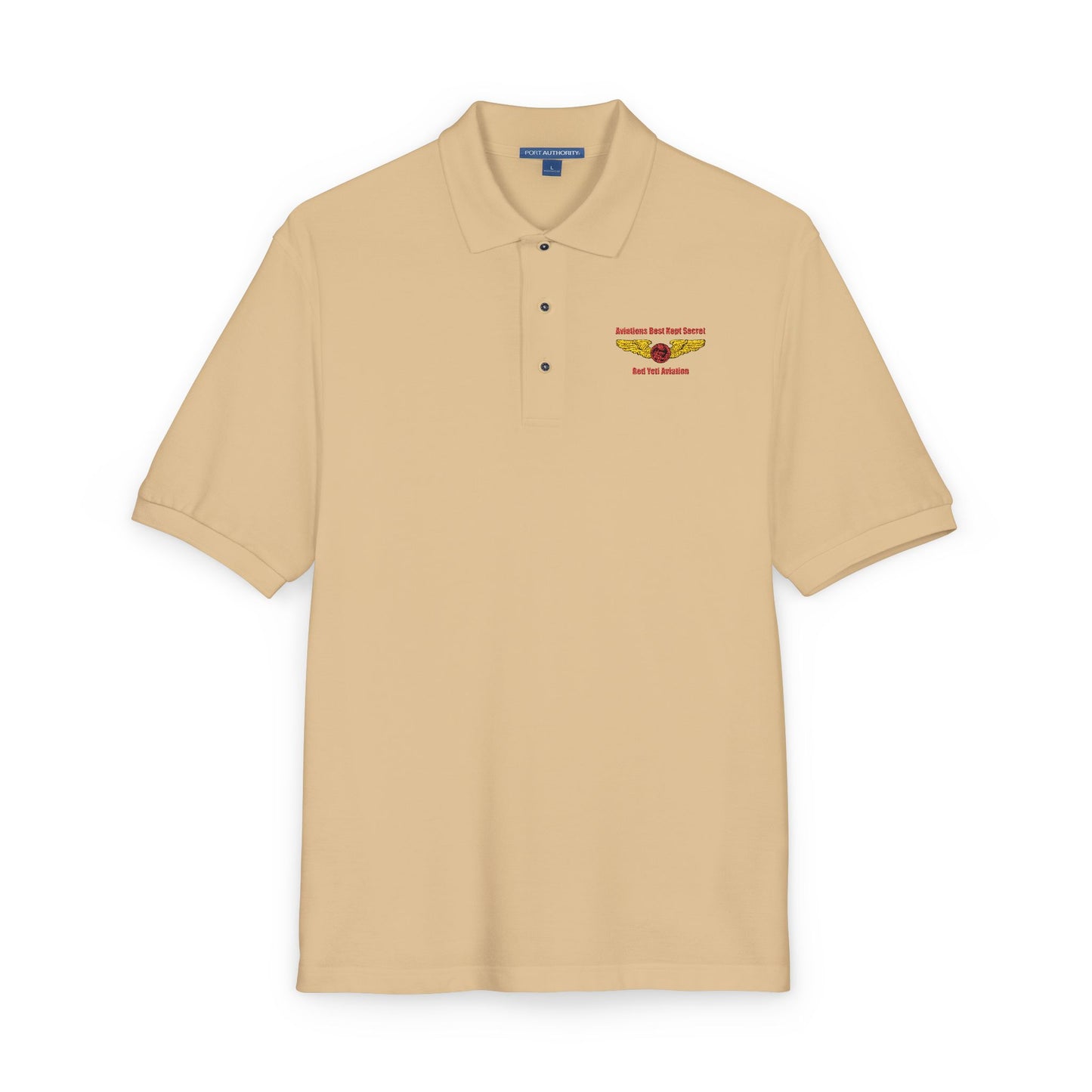 Embroidered Vintage Racing Crest Polo
