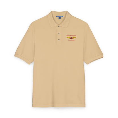 Embroidered Vintage Racing Crest Polo