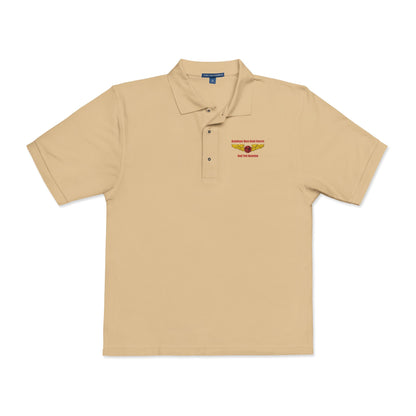 Embroidered Vintage Racing Crest Polo
