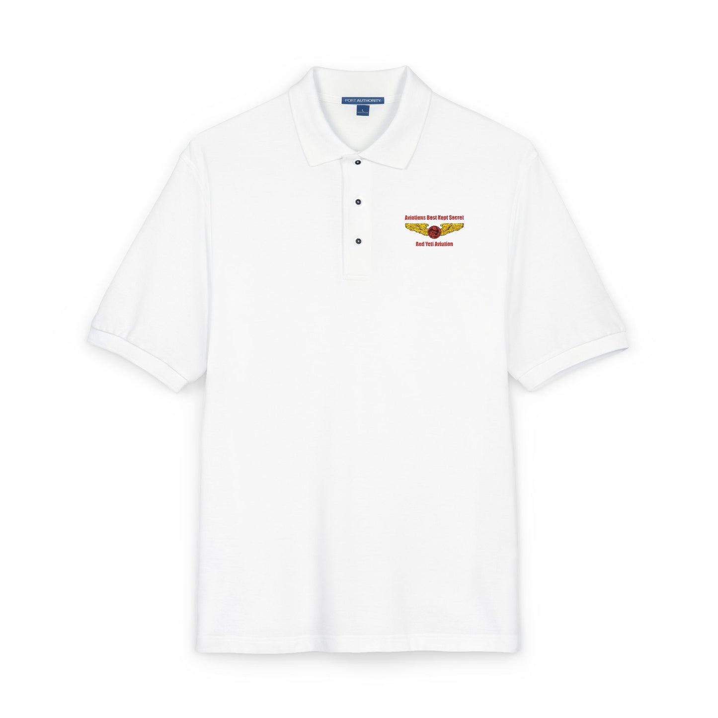 Embroidered Vintage Racing Crest Polo