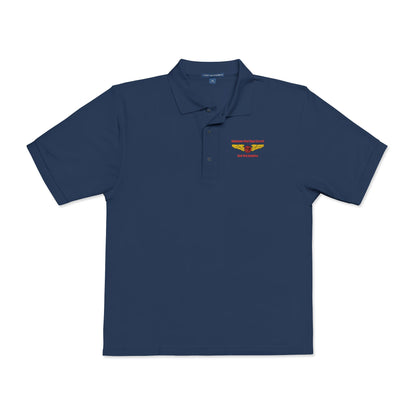 Embroidered Vintage Racing Crest Polo