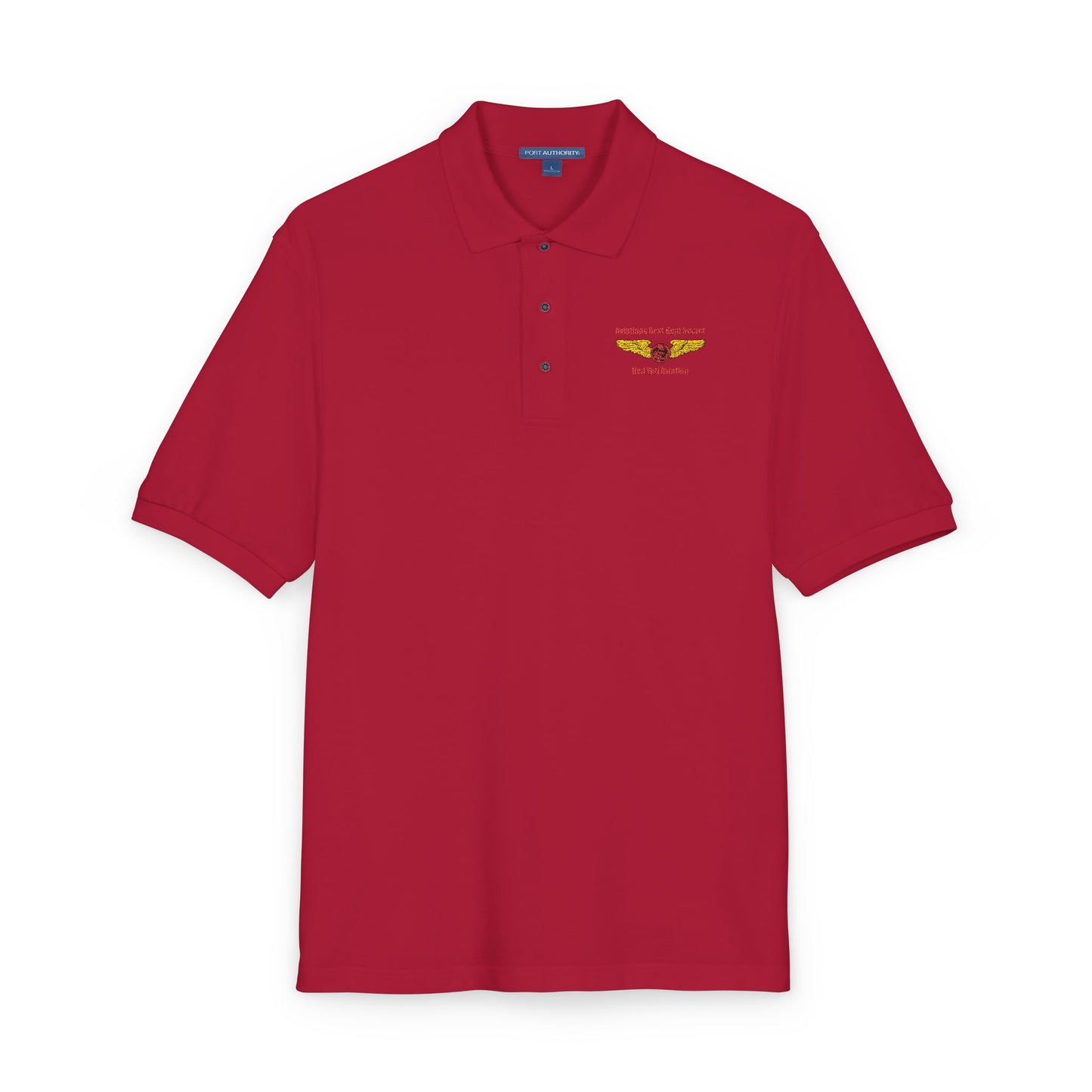Embroidered Vintage Racing Crest Polo