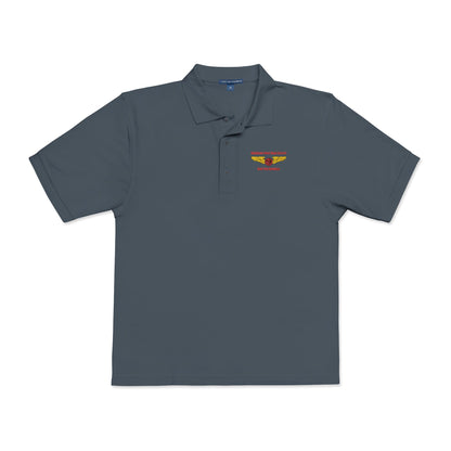 Embroidered Vintage Racing Crest Polo