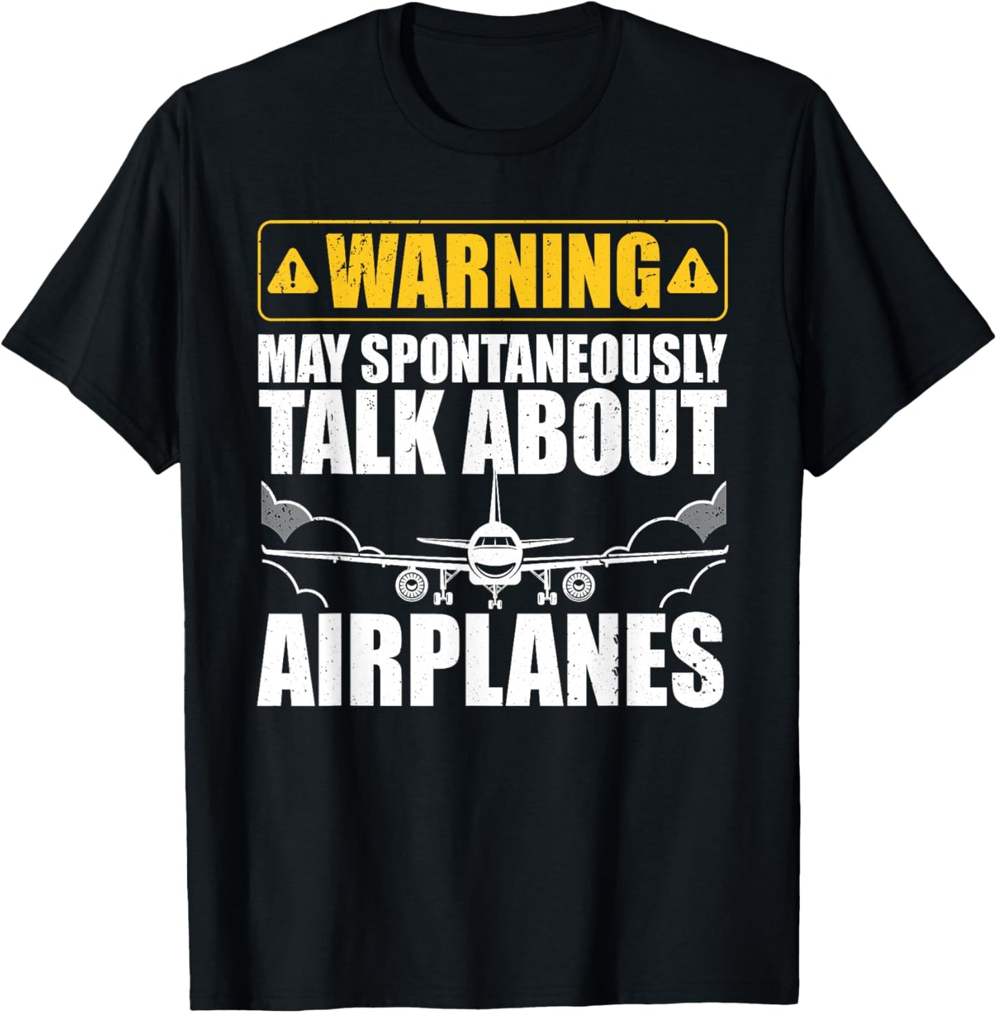 Best Airplane Art For Men Women Pilot Aviation Plane Pilots T-Shirt