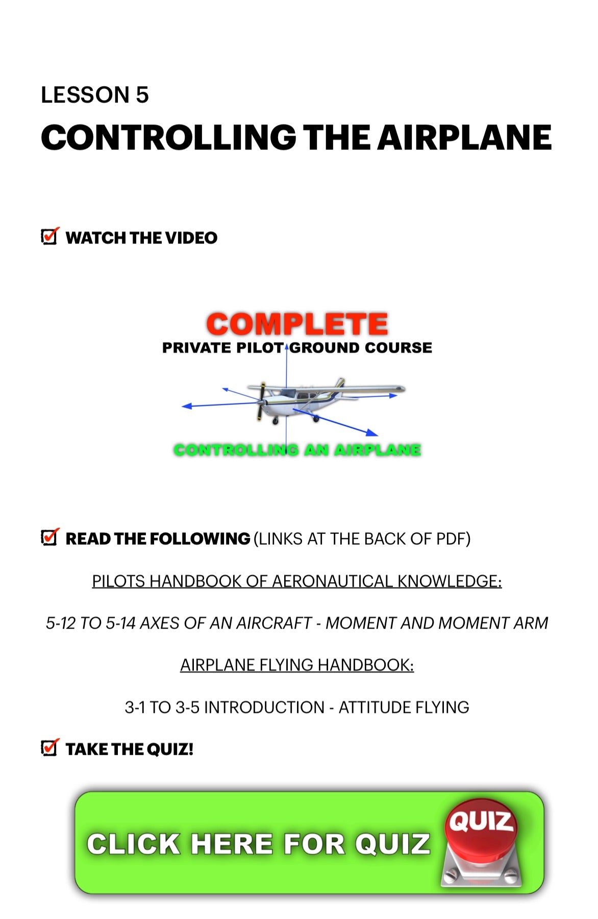 Affordable Online SPORT Pilot Ground Course | FAA Written Exam Prep & Endorsement